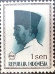 Stamps : Asia : Indonesia :  Intercambio 0,20 usd 1 s. 1966