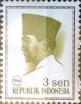 Sellos del Mundo : Asia : Indonesia : Intercambio 0,20 usd 3 s. 1966