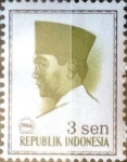 Stamps : Asia : Indonesia :  Intercambio 0,20 usd 3 s. 1966