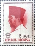 Stamps Indonesia -  Intercambio 0,20 usd 5 s. 1966