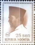 Stamps : Asia : Indonesia :  Intercambio 0,20 usd 25 s. 1966