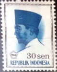 Stamps : Asia : Indonesia :  Intercambio 0,20 usd 30 s. 1966