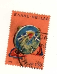 Stamps : Europe : Greece :  Instrumento musical