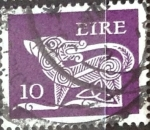 Stamps Ireland -  Intercambio 0,40 usd 10 p. 1977