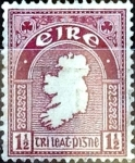 Stamps : Europe : Ireland :  Intercambio 0,75 usd 1,5 p. 1941
