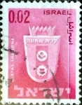 Stamps Israel -  Intercambio cxrf 0,20 usd 2 a. 1965