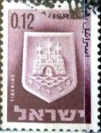 Stamps : Asia : Israel :  Intercambio 0,20 usd 12 a. 1965