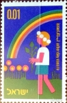Stamps Israel -  Intercambio 0,20 usd 1 a. 1975