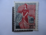 Stamps France -  Republique Freançaise