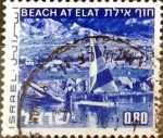 Stamps Israel -  Intercambio 0,20 usd 80 a. 1974