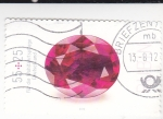 Stamps Germany -  piedra preciosa- rubí