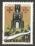 Stamps : Europe : Portugal :  894 - VIII centº de la ciudad de Tomar
