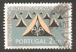 Stamps : Europe : Portugal :  901 - 18 conferencia internacional de scouts