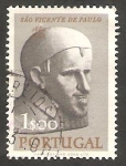 Stamps : Europe : Portugal :  923 - III centº de la muerte de San Vicente de Paul