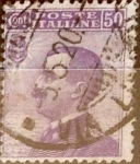 Stamps : Europe : Italy :  Intercambio 0,30 usd 50 cent. 1908