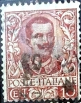 Sellos de Europa - Italia -  Intercambio 1,10 usd 10 cent. 1901