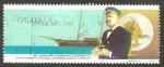 Stamps Portugal -  2088 - Rey Charles I de Portugal, y velero Amelia