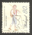 Sellos de Europa - Portugal -  2160 - Mozo de compras