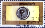 Sellos de Europa - Italia -  Intercambio 0,95 usd 62 cent. 2002