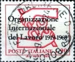 Sellos de Europa - Italia -  Intercambio 0,20 usd 90 liras 1969