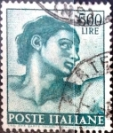 Stamps Italy -  Intercambio cr5f 0,20 usd 500 liras 1961