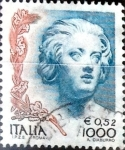 Stamps : Europe : Italy :  Intercambio 0,75 usd 1000 liras 52 cent. 1999