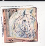 Stamps France -  percherón