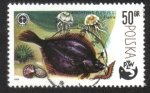 Stamps : Europe : Poland :  Pesca y Protección del Medio Ambiente