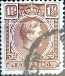 Stamps Jamaica -  Intercambio crxf 0,20 usd 1,5 p. 1938