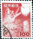 Sellos de Asia - Jap�n -  Intercambio 0,20 usd 100 y. 1953