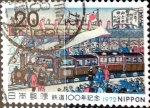 Stamps Japan -  Intercambio crxf 0,20 usd 20 yen 1972