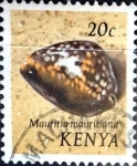 Stamps : Africa : Kenya :  Intercambio 0,30 usd 20 cent. 1971