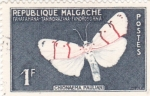 Stamps Madagascar -  mariposa