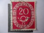 Stamps Germany -  Corneta de Correo - Alemania, República Federal.