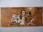 Stamps Australia -  Cap. Cook - Bicentenary.