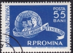 sello : Europa : Rumania : 1923 - Congreso internacional de mujeres, en Moscu
