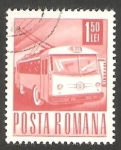 Stamps Romania -  2357 - Tranvía