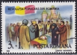 Stamps Romania -  Primer anivº del Levantamiento popular en Rumania