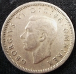 monedas de Europa - Reino Unido -  1947 (Anverso)