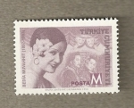 Stamps Turkey -  Artista