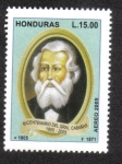 Sellos de America - Honduras -  Bicentenario del General Cabañas