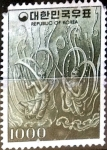 Stamps : Asia : South_Korea :  Intercambio 1,00 usd 1000 w. 1978