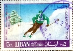 Stamps Lebanon -  Intercambio crxf 0,20 usd 5 p. 1968