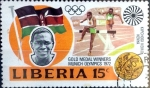 Stamps : Africa : Liberia :  Intercambio 0,20 usd 15 cent. 1973