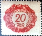 Stamps Liechtenstein -  Intercambio cxrf 0,20 usd 20 h.1920
