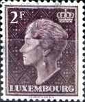 Stamps : Europe : Luxembourg :  Intercambio 0,20 usd 2 francos 1948