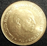 monedas de Europa - Espa�a -  1966 (Anverso)