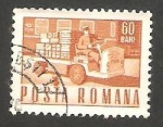 Stamps : Europe : Romania :  2352 - Vehículo de Correos