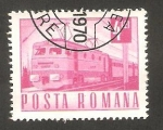 Sellos de Europa - Rumania -  2364 - Tren