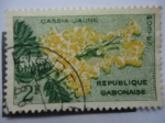 Stamps : Europe : Gabon :  Gassia Jaune (Republique Gabonaise)